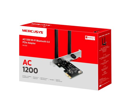 Мережева карта Wi-Fi Mercusys MA30E, зображення 2
