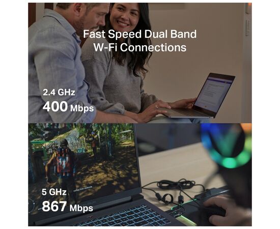 Мережева карта Wi-Fi Mercusys MA30N, зображення 5