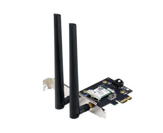 Мережева карта Wi-Fi ASUS PCE-BE6500 (90IG09G0-MO0B00), зображення 2