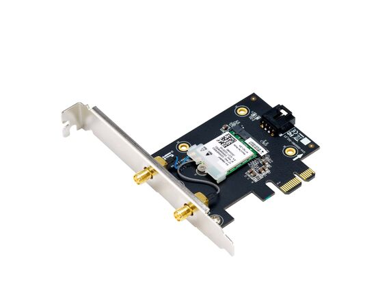 Мережева карта Wi-Fi ASUS PCE-BE6500 (90IG09G0-MO0B00), зображення 3