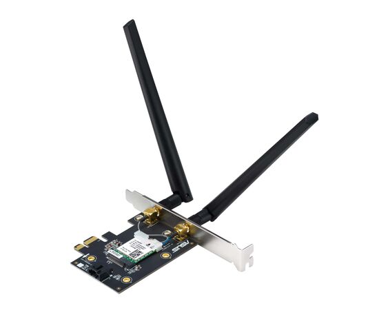 Мережева карта Wi-Fi ASUS PCE-BE6500 (90IG09G0-MO0B00), зображення 4
