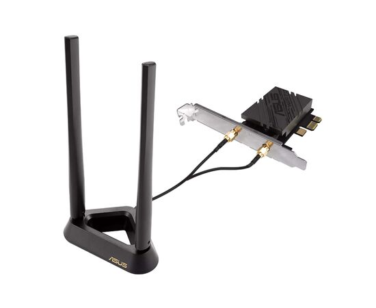 Мережева карта Wi-Fi ASUS PCE-BE92BT (90IG08U0-MO0B00), зображення 2