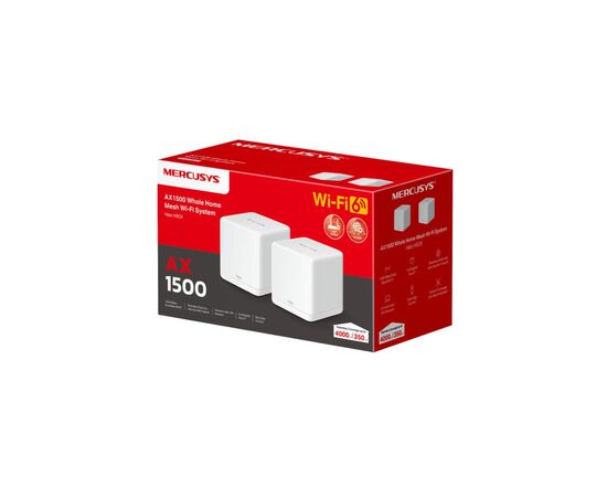 Точка доступа Wi-Fi Mercusys HALO-H60X-2-PACK, изображение 3