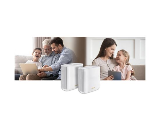 Точка доступа Wi-Fi ASUS ZenWiFi XT8 v2 1pcs (90IG0590-MO3A70), изображение 6