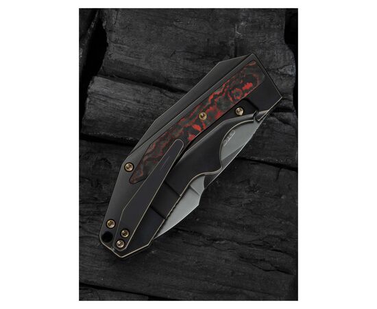 Ніж Weknife Coral, Darkwash, титан/Carbon Fiber (WE24044-3), зображення 10
