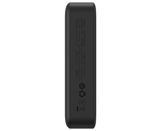 Батарея универсальная Baseus Magnetic Mini Wireless 20000mAh 20W, Black (PPCX150001), изображение 4