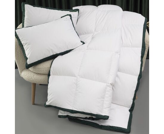 Ковдра MirSon літня 100% пух Imperial Satin Luxe двуспальное 172х205 (2200007209248), зображення 2