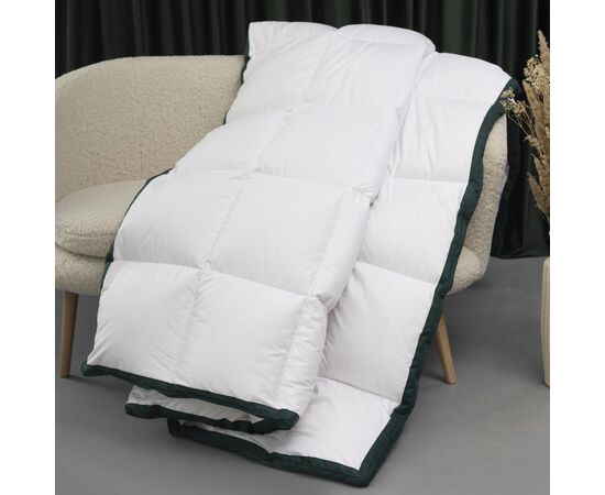 Одеяло MirSon летнее 100% пух Thinsulat Imperial Satin Luxe Евро 200х220 (2200007209378), изображение 3