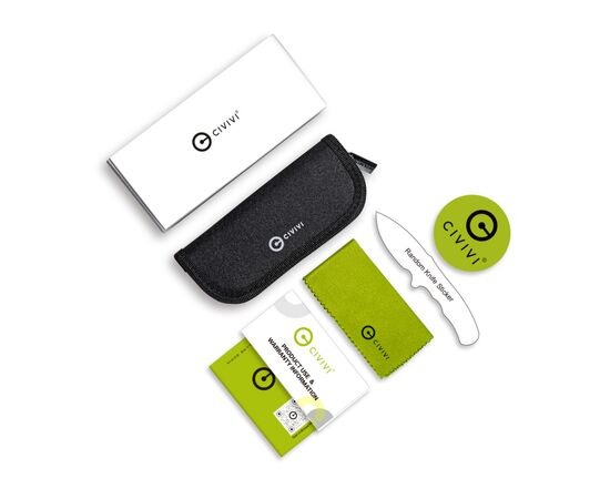 Ніж Civivi Buster FG, Darkwash, зелений мікарта (C24052-3), зображення 9