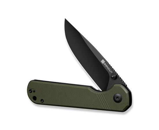 Нож Sencut Aetheris, Darkwash, зелений G10 (S24095-2), изображение 5