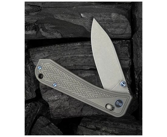 Ніж Weknife Bougie Banter, Stonewash, титан (WE24009-2), зображення 12