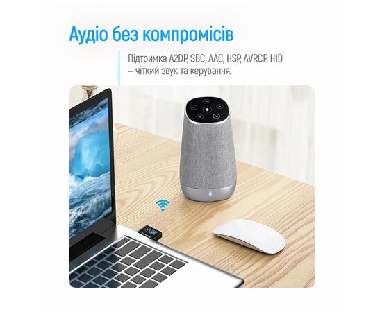 Bluetooth-адаптер ColorWay BT 5.3 (CW-AD-BT53), зображення 11