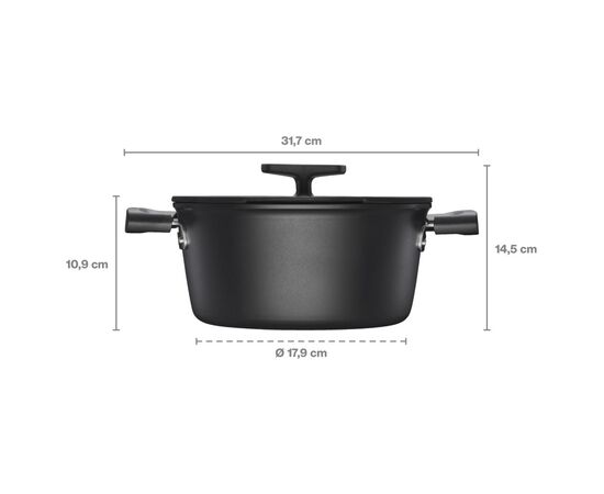 Каструля Fiskars Hard Face 3,5 л (1075526), зображення 4