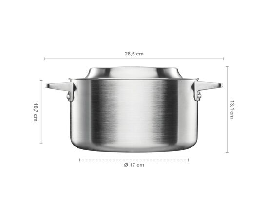 Каструля Fiskars Norden без покриття 3 л (1067639), зображення 6