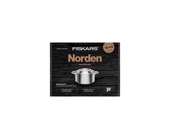 Каструля Fiskars Norden без покриття 3 л (1067639), зображення 9
