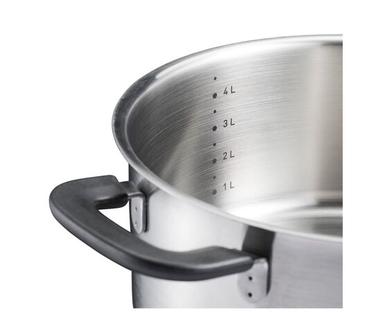 Кастрюля Fiskars Functional Form з кришкою 5 л (1072317), изображение 4