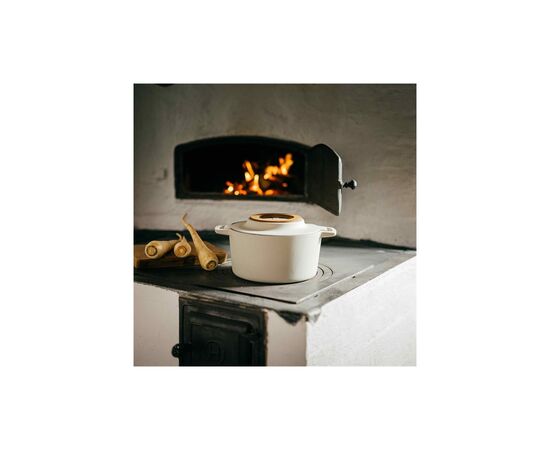 Кастрюля Fiskars Norden Limited Colour Edition чавунна 4 л колір береза (1071127), изображение 8