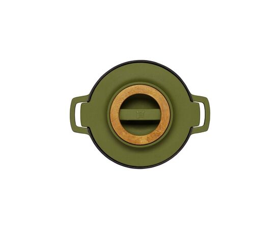 Каструля Fiskars Norden Limited Colour Edition чавунна 4 л колір кропива (1071128), зображення 3