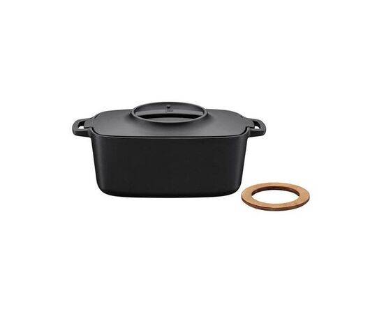 Каструля Fiskars Norden чавунна прямокутна 5 л (1026567), зображення 4