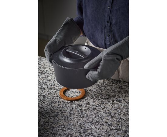 Кастрюля Fiskars Norden чавунна 4 л чорна (1026565), изображение 12