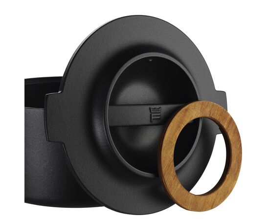 Кастрюля Fiskars Norden чавунна 4 л чорна (1026565), изображение 7