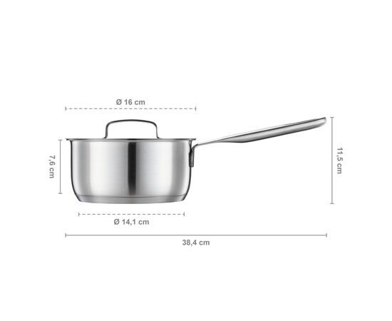 Ківш Fiskars All Steel матовий 1,5 л (1064750), зображення 5