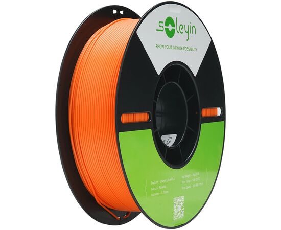 Пластик для 3D-принтера Creality Soleyin PLA ULTRA 1кг, 1.75мм, orange rosehip (3301010601)
