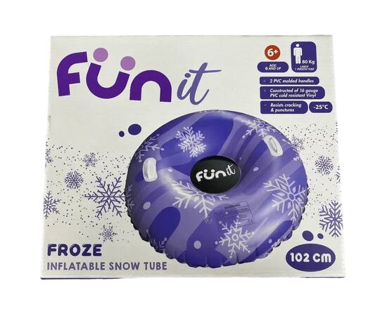 Санки Bottari FROZE Тюбінг 102 см фіолетовий (72004-IS), зображення 3