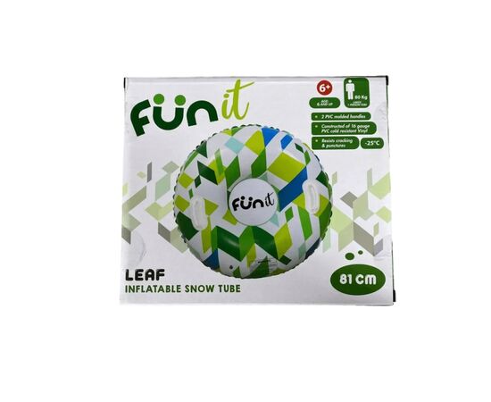 Санки Bottari LEAF Тюбінг 81 см зелений (72003-IS), зображення 3