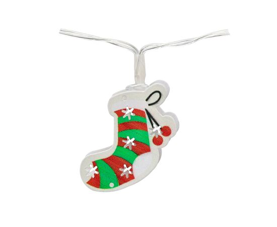 Гирлянда Chomik Новорічні атрибути 10 LED теплий білий, IP20, 2хАА (5900779854024), изображение 11