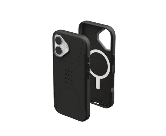 Чехол для мобильного телефона UAG iPhone 17 Civilian MagSafe Black (114547114040), изображение 7