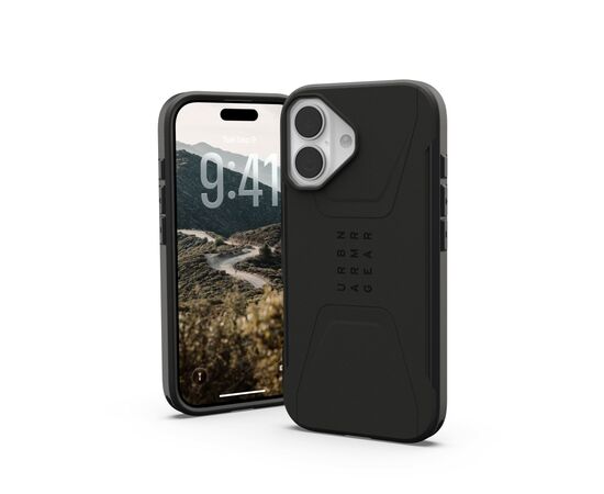 Чехол для мобильного телефона UAG iPhone 17 Civilian MagSafe Black (114547114040), изображение 9