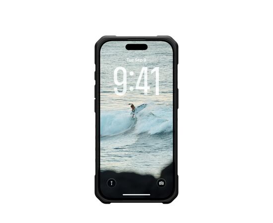 Чехол для мобильного телефона UAG iPhone 17 Pathfinder Clear MagSafe Ash/Black (114553113140), изображение 5