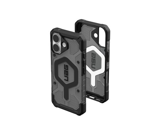 Чехол для мобильного телефона UAG iPhone 17 Pathfinder Clear MagSafe Ash/Black (114553113140), изображение 6