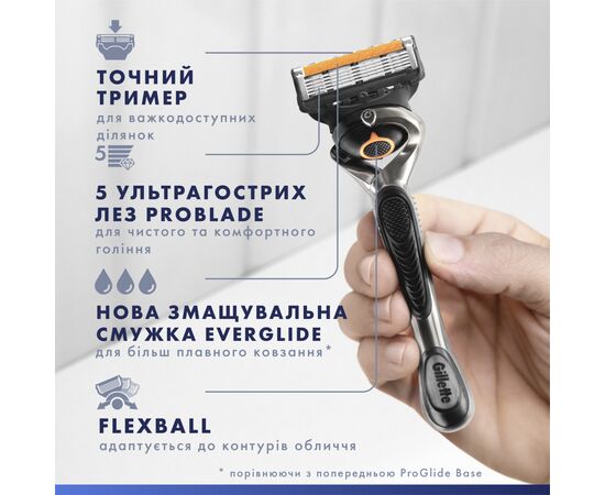 Сменные кассеты Gillette Fusion ProGlide 12 шт. (7702018440894), изображение 7