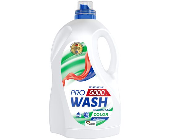 Гель для стирки Pro Wash Color 5 кг (4262396144133)