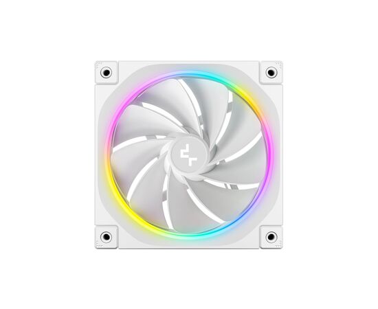 Кулер для корпуса Deepcool Вентилятор реверсний Deepcool FL12R ARGB білий для корпусу 120x120 (FL12R WH), изображение 2