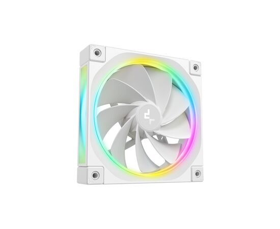 Кулер для корпуса Deepcool Вентилятор реверсний Deepcool FL12R ARGB білий для корпусу 120x120 (FL12R WH), изображение 3