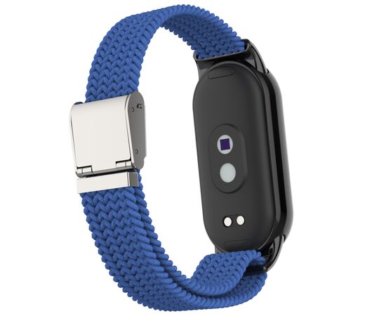 Ремешок для фитнес браслета Armorstandart Braided Solo Loop для Xiaomi Smart Band 10/9/8 Blue (ARM86880), изображение 3