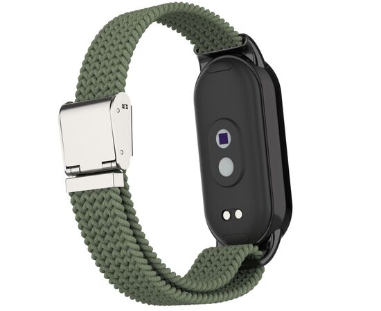 Ремінець до фітнес браслета Armorstandart Braided Solo Loop для Xiaomi Smart Band 10/9/8 Khaki (ARM86882), зображення 3
