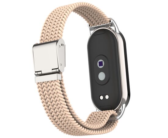 Ремешок для фитнес браслета Armorstandart Braided Solo Loop для Xiaomi Smart Band 10/9/8 Pink Sand (ARM86883), изображение 3