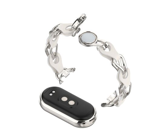 Ремешок для фитнес браслета Armorstandart Chain Wristband для Xiaomi Smart Band 10/9/8 Silver (ARM86889), изображение 3