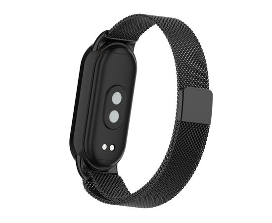 Ремешок для фитнес браслета Armorstandart Milanese Magnetic для Xiaomi Smart Band 10/9/8 Black (ARM86890), изображение 2