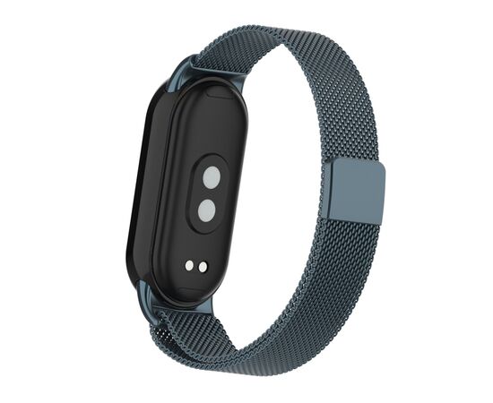 Ремешок для фитнес браслета Armorstandart Milanese Magnetic для Xiaomi Smart Band 10/9/8 Titanium Grey (ARM86893), изображение 2