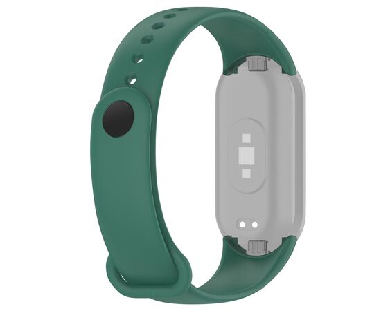 Ремешок для фитнес браслета Armorstandart для Xiaomi Smart Band 10/9/8 Dark Green (ARM86907), изображение 2