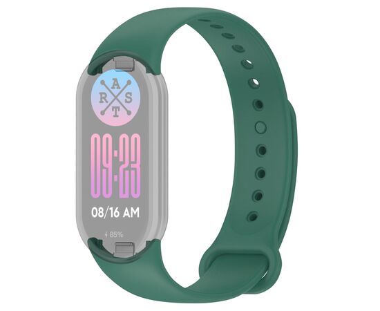 Ремешок для фитнес браслета Armorstandart для Xiaomi Smart Band 10/9/8 Dark Green (ARM86907)