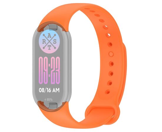 Ремешок для фитнес браслета Armorstandart для Xiaomi Smart Band 10/9/8 Orange (ARM86911)