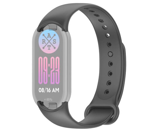 Ремінець до фітнес браслета Armorstandart для Xiaomi Smart Band 10/9/8 Platinum Grey (ARM86912)