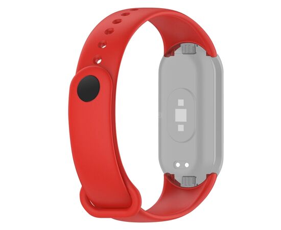 Ремінець до фітнес браслета Armorstandart для Xiaomi Smart Band 10/9/8 Red (ARM86914), зображення 2