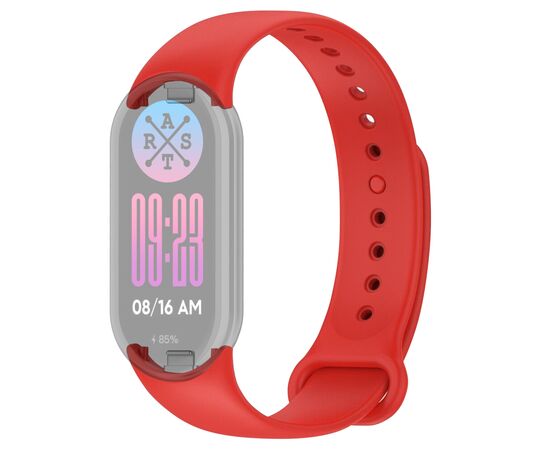 Ремінець до фітнес браслета Armorstandart для Xiaomi Smart Band 10/9/8 Red (ARM86914)